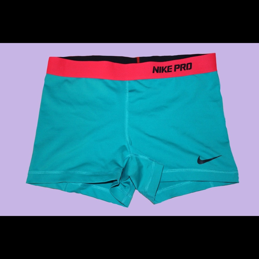nike pro fitted athletic shorts